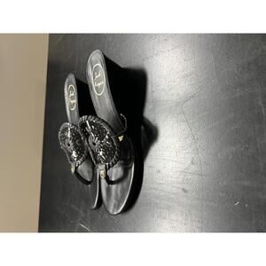 Jack Rogers Devyn Patent Leather 2" Wedge Sandals approx. sz 8